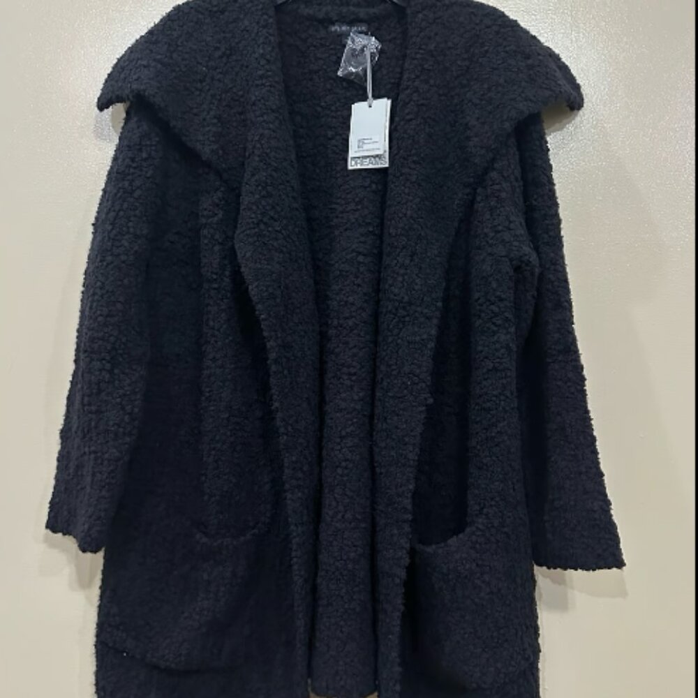 Barefoot Dreams Boucle Wide Shawl Collar Cardigan